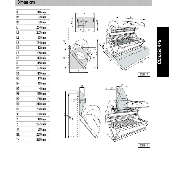 Ergoline 475 Classic TP AC