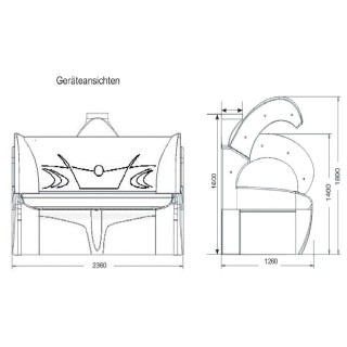 Solarium megaSun 5600 Super Power
