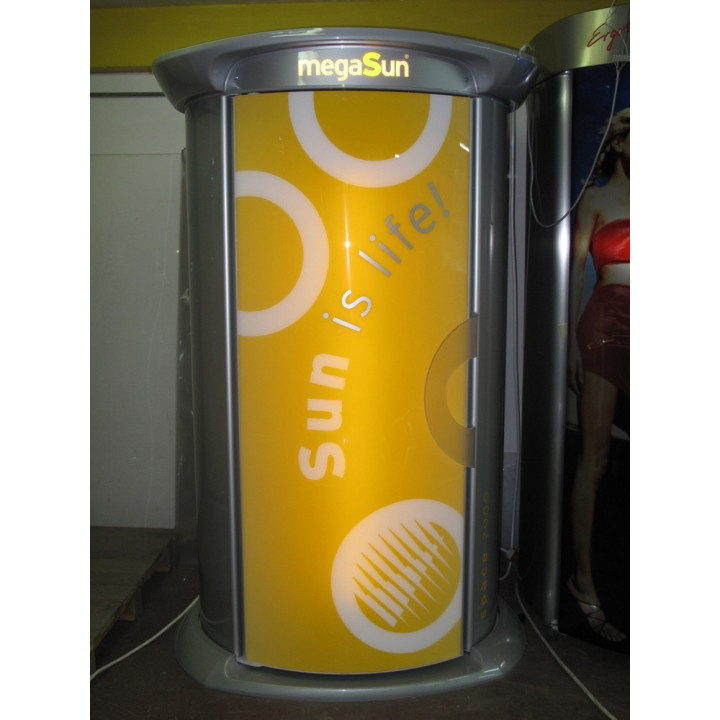 Solarium megaSun Space 2000 yellow