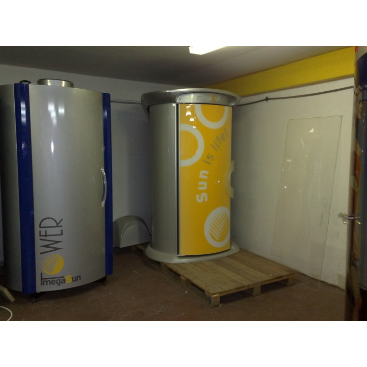 Solarium megaSun Space 2000 yellow