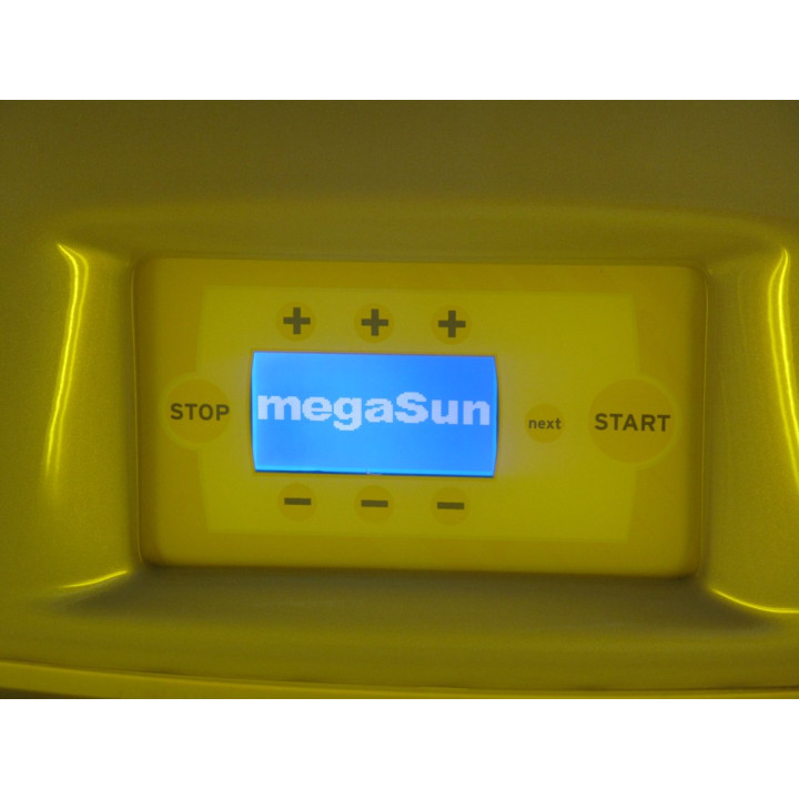 Solarium megaSun Space 2000 yellow