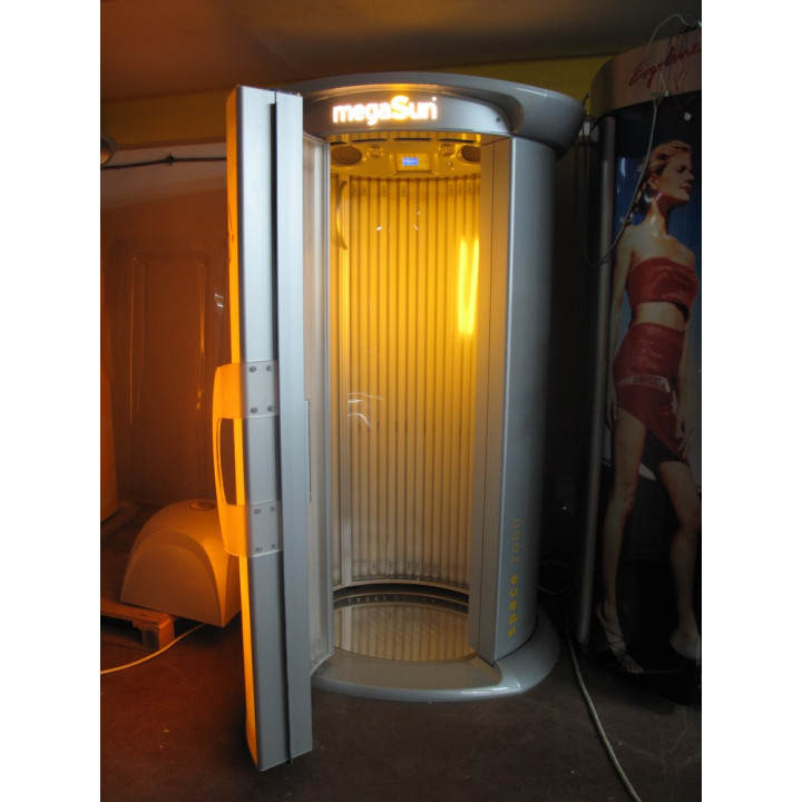 Solarium megaSun Space 2000 yellow