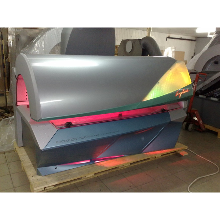 Solarium Ergoline Evolution 600 TP AC Design: Green