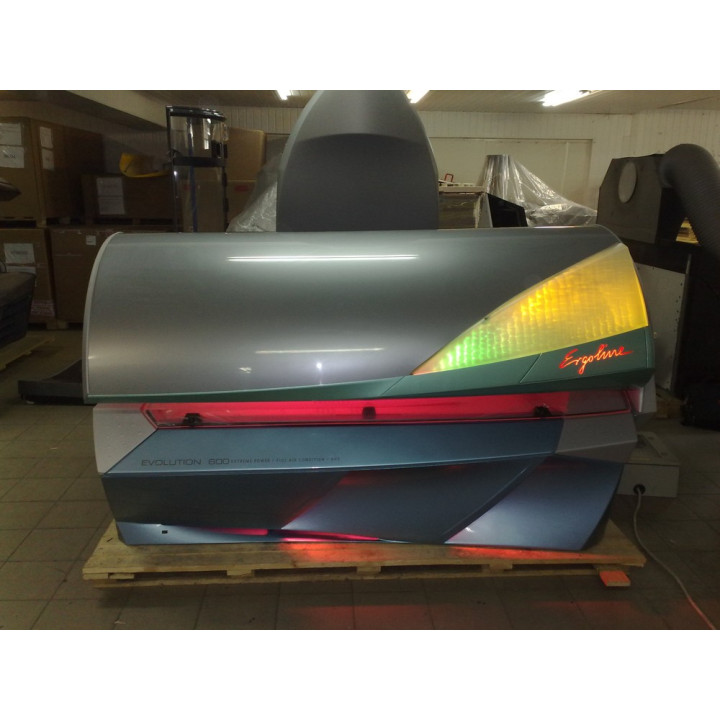 Solarium Ergoline Evolution 600 TP AC Design: Green