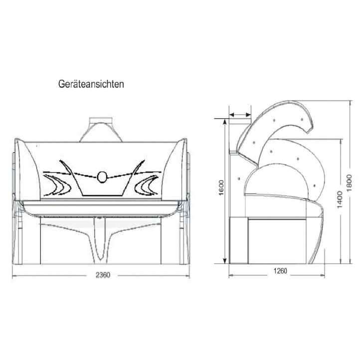 Solarium megaSun 5600 Ultra Power