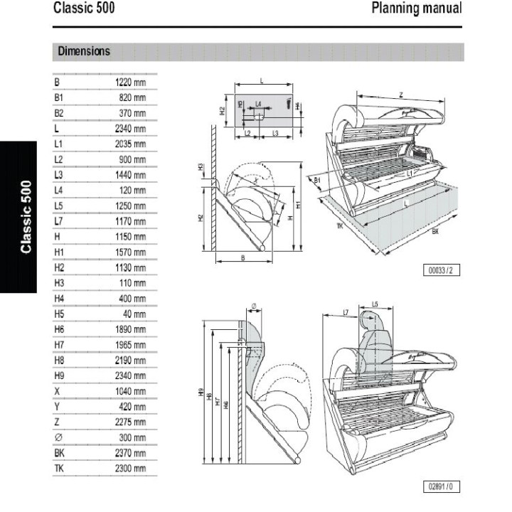 Ergoline 500 Classic UTP