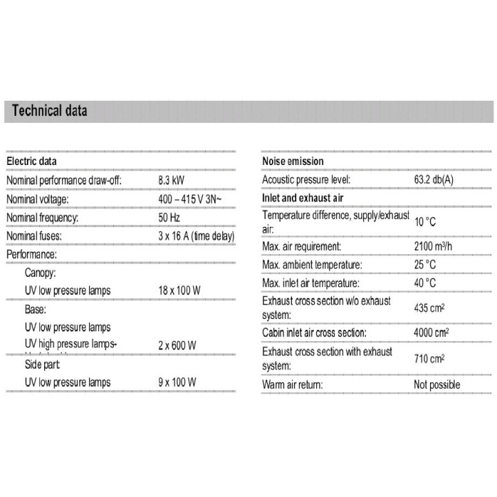 Ergoline Open Sun 450  GRAPHIT-SILVER